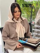 روسری نخ پنبه ژاتیس کد nil57670