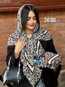 روسری نخ پنبه پاییزه روژه کد nil34180