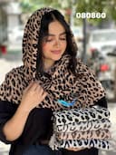 شال برشکاپلنگی لمه کد nil080860