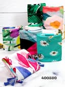 شال نخی ابرنگی منگوله دار کد nil400880