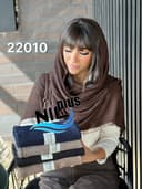 شال برشکا حاشیه دانتل کد nil22010