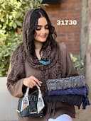 شال پاییزه پلیسه تامیس کد nil31730