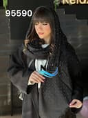 روسری نخ لمه نگینی کد nil95590
