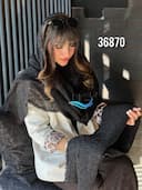 شال بهاره پلیسه ماه ستین کد nil36870