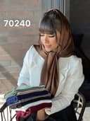 روسری نخ ابریشم مجلسی وارداتی کد nil70240