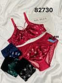 ست مخمل ستاره ای کد nil82730