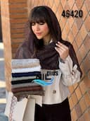 شال کنفی حصیری ونسا کد nil46420