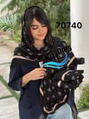 روسری نخ لمه پاییزه کد nil70740