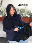 شال شنی مجلسی پلیسه کد nil48960