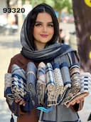 شال مخمل سبک پاییزه کد nil93320