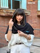 شال پفکی اکلیلی حاشیه زنجیری کد nil050750