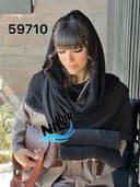 شال پاییزه کنفی حصیری دور ریش کد nil59710
