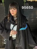 شال نخی نگینی کد nil95650