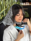 مینی اسکارف دانتل حاشیه گیپورکد nil19830