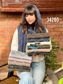 شال پاییزه کریشه برجسته وارداتی کد nil34200