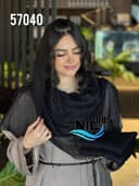 شال حصیری کنفی دور ریش کد nil57040