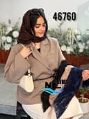 روسری سه گوش گیپور حاشیه دانتل  کد nil46760