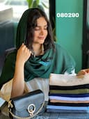 شال ژورژت درختی دور گیپور کد nil080290