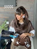 شال کنفی حصیری لمه دور ریش کد nil59000