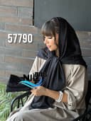 روسری نخ ابریشم ژاکارد ترک کد nil57790