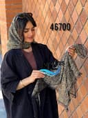روسری سه گوش دو لایه عنکبوتی کد nil46700