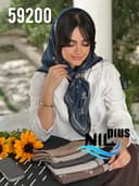 روسری ژورژت درختی پروانه کد nil59200