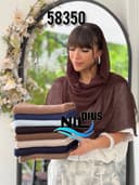 شال کنفی حصیری دور ریش کد nil58350