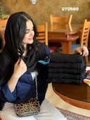 شال برشکا حاشیه دانتل وارداتی کد nil070560