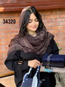 شال کنفی حصیری پاییزه پری کد nil34320