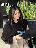 شال پلیسه دامنی اکلیلی کد nil46100