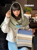 شال برشکا پاییزه ساتیس وارداتی کد nil090560