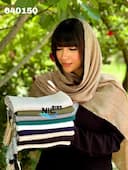شال نخ ابریشم مجلسی تیام کد nil040150