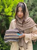 شال نخی پلیسه ساویا کد nil030510