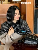 شال مجلسی آینه پولکی چرسی کد nil050650