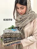 شال نخی پلیسه یسنا کد nil03070