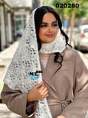 روسری سه گوش دانتل کد nil020280