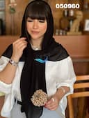 روسری ژورژت درختی نیکا کد nil050960