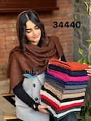 شال برشکا دور ریش وارداتی کد nil34440
