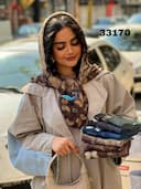 روسری نخ ژورژت درختی لیبا کد nil33170