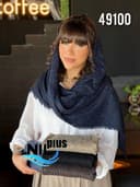 شال کنفی پلیسه دور ریش کد nil49100