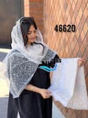 شال  عنکبوتی شاین حاشیه دانتل کد nil46620