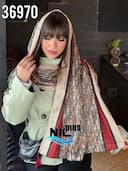 شال مخمل سبک پاییزه کد nil36970