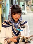 روسری نخ پنبه پانا کد nil030610