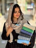 شال پاییزه دور دانتل وارداتی کد nil32060