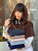 شال مخمل لمه ترمه کد nil31680