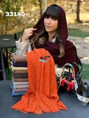 شال نخ پاییزه دور ریش کد nil33140