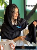 شال گلکسی حصیری حاشیه نگین گیپور کد nil080280