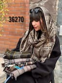 شال بوکله موهر پاییزه کد nil36270