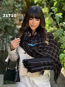 شال مخمل کبریتی نازیلا کد nil31710