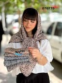 روسری نخ اسکالر دور دست دوز کد nil070770